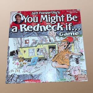 2006 Jeff Foxworthy's You Might Be A Redneck If.....Board Game COMPLETE